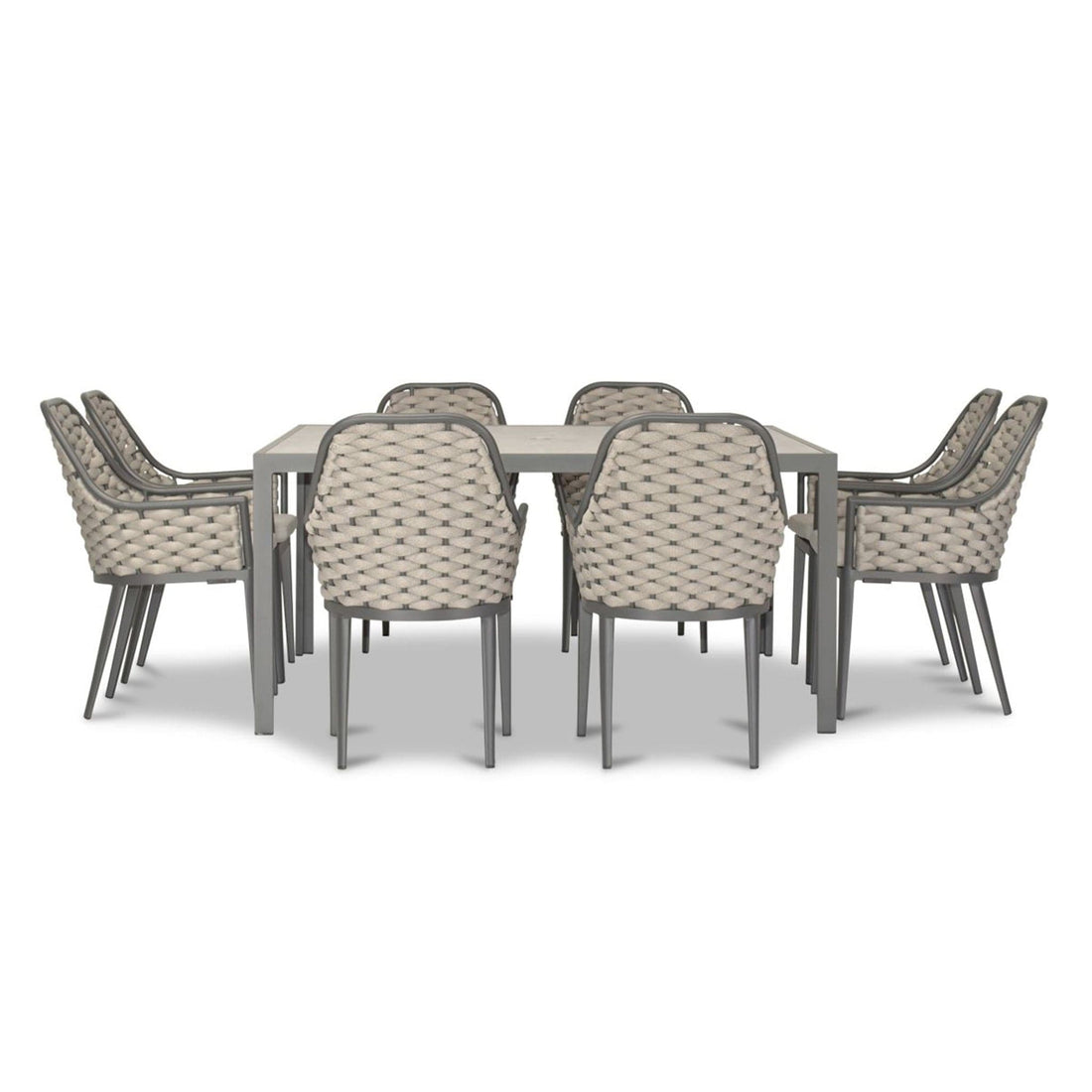 Parlor 9 Piece Square Dining Set