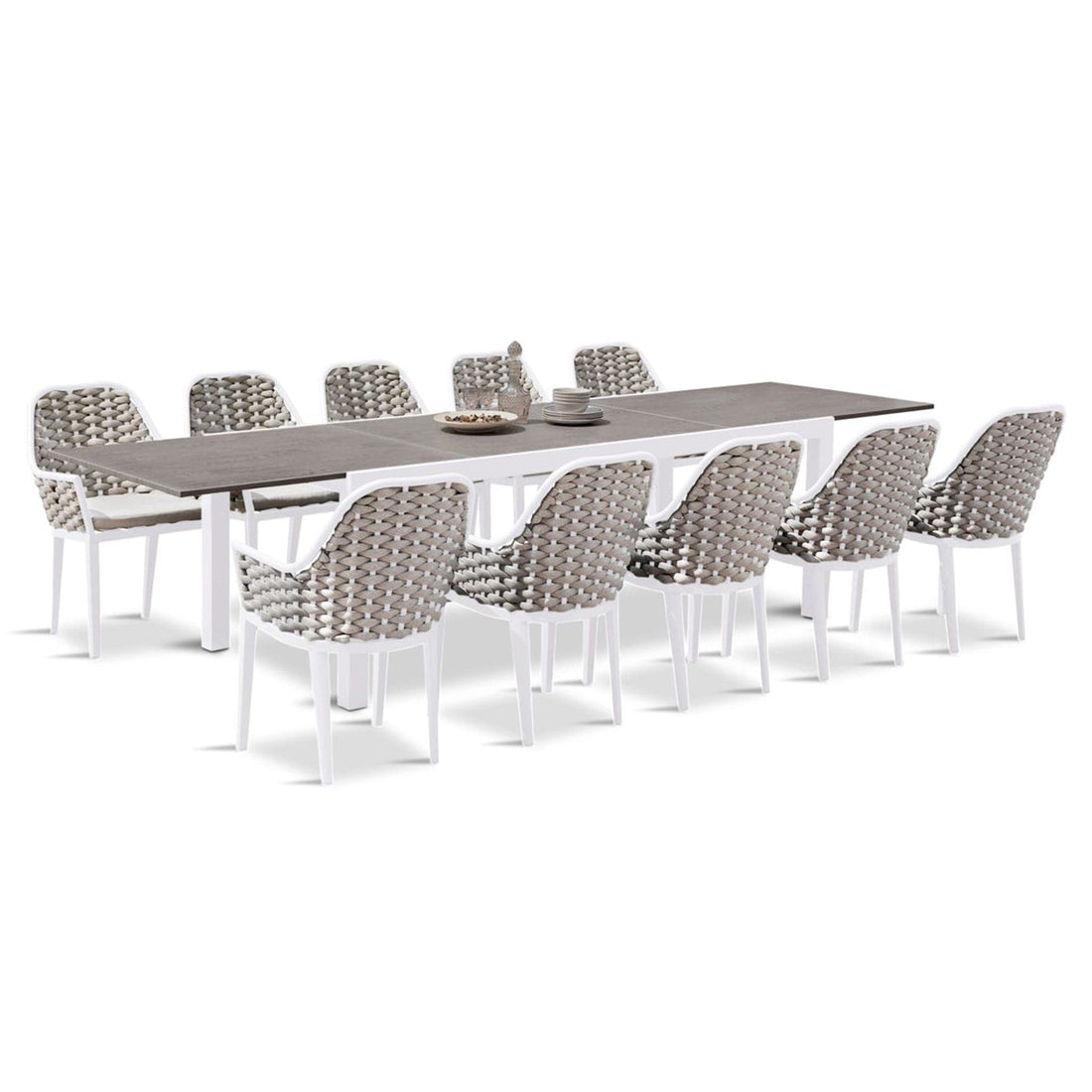 Parlor 13 Piece Extendable Dining Set