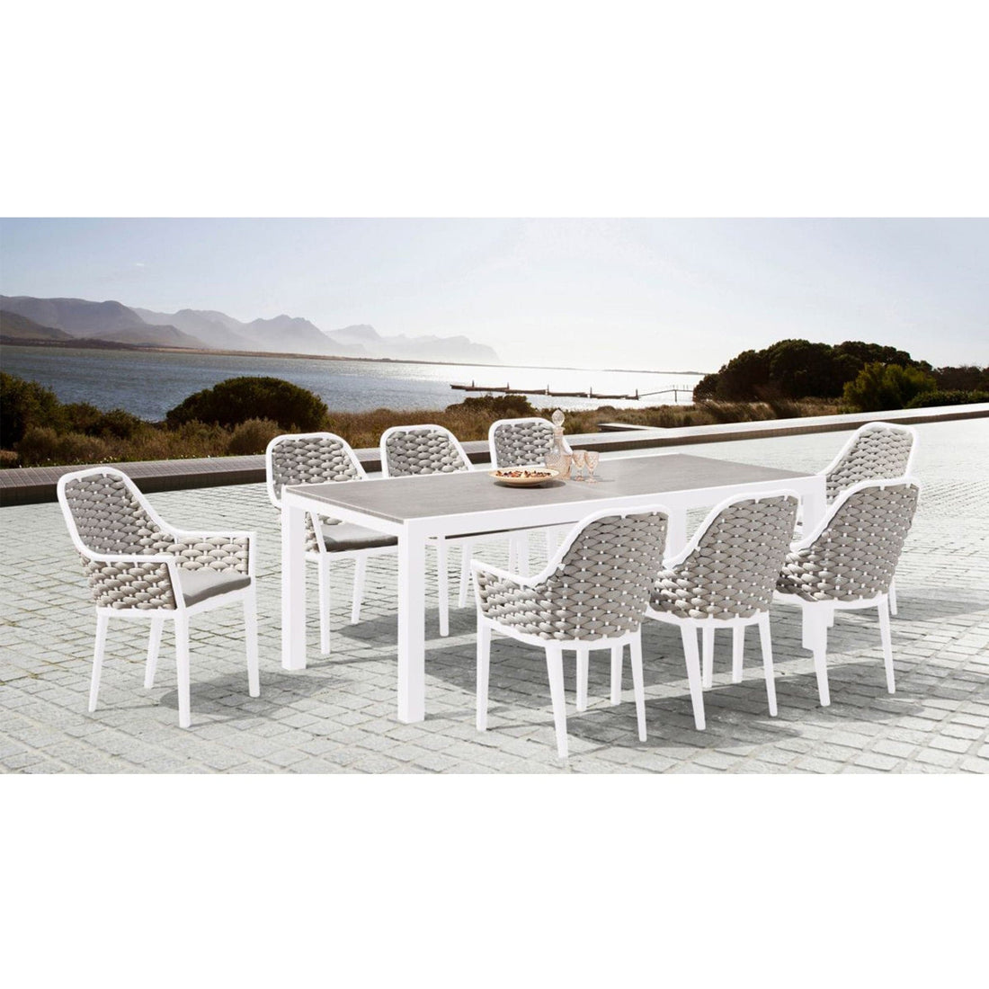 Parlor 9 Piece Extendable Dining Set