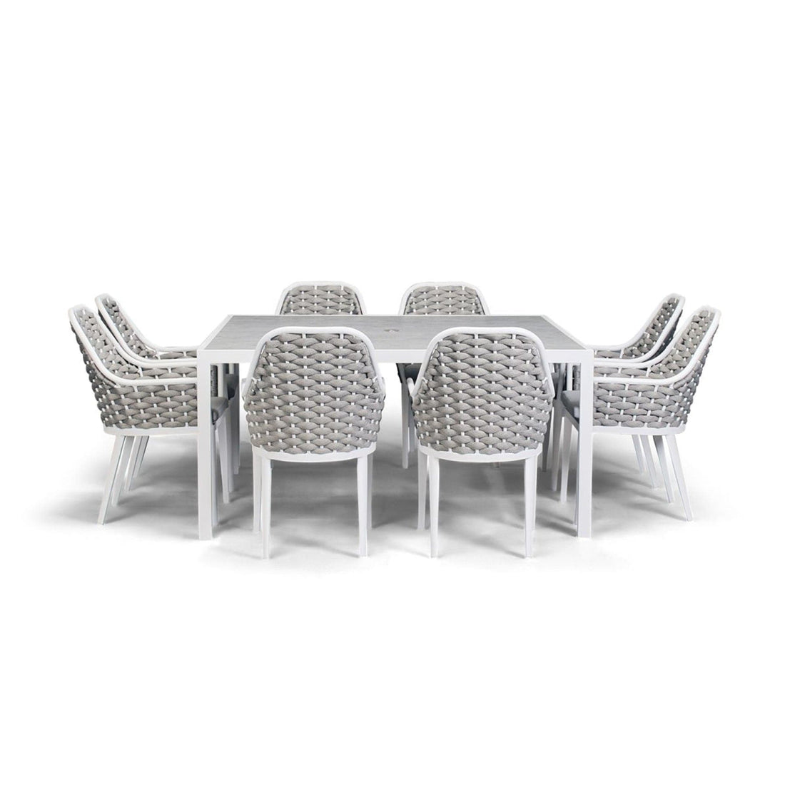 Parlor 9 Piece Square Dining Set