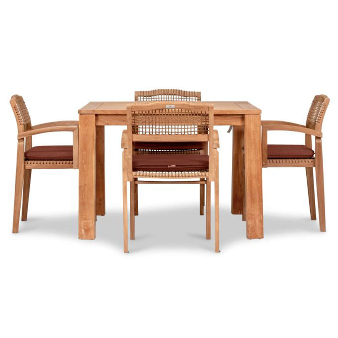 Sands 5 Piece Arm Dining Set