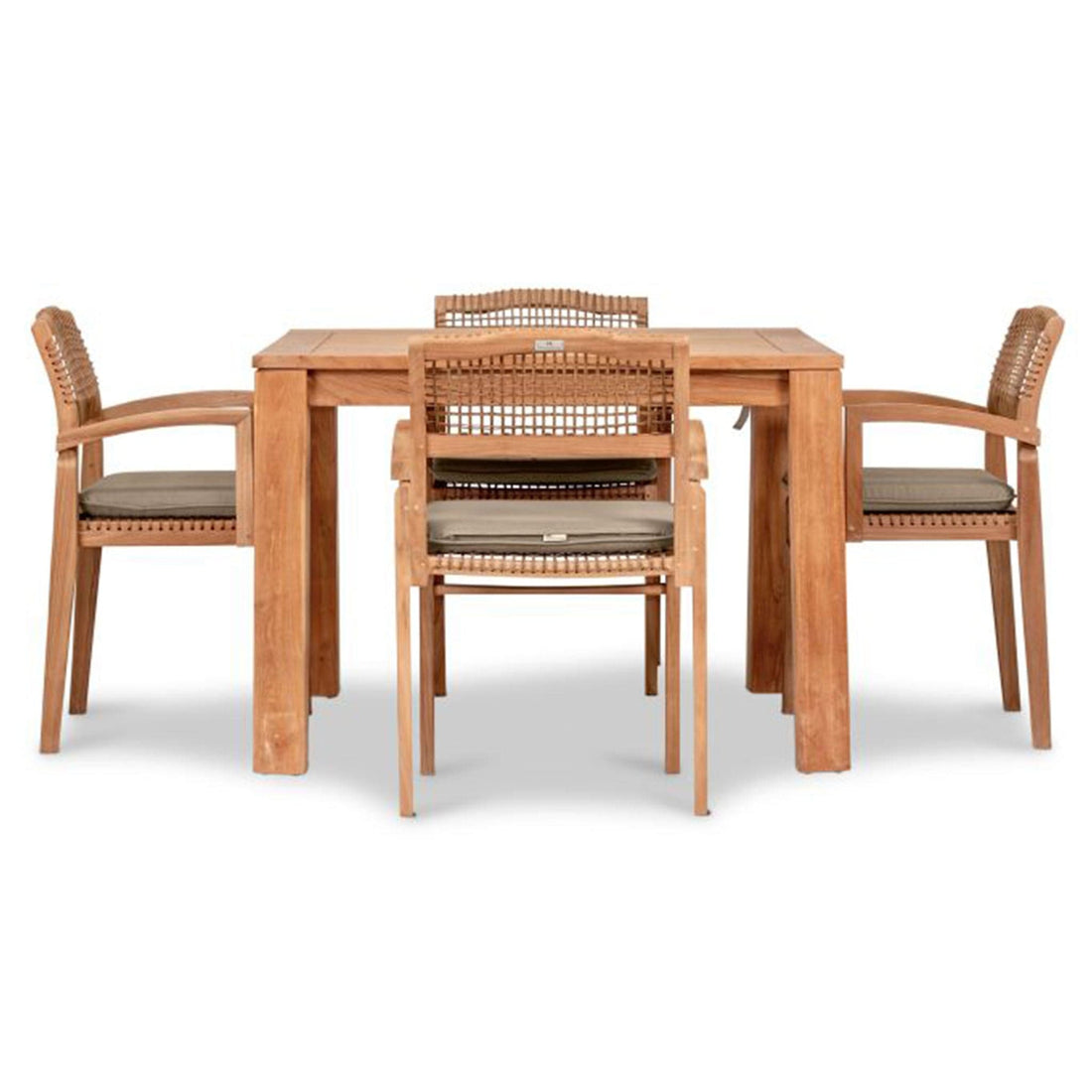 Sands 5 Piece Arm Dining Set