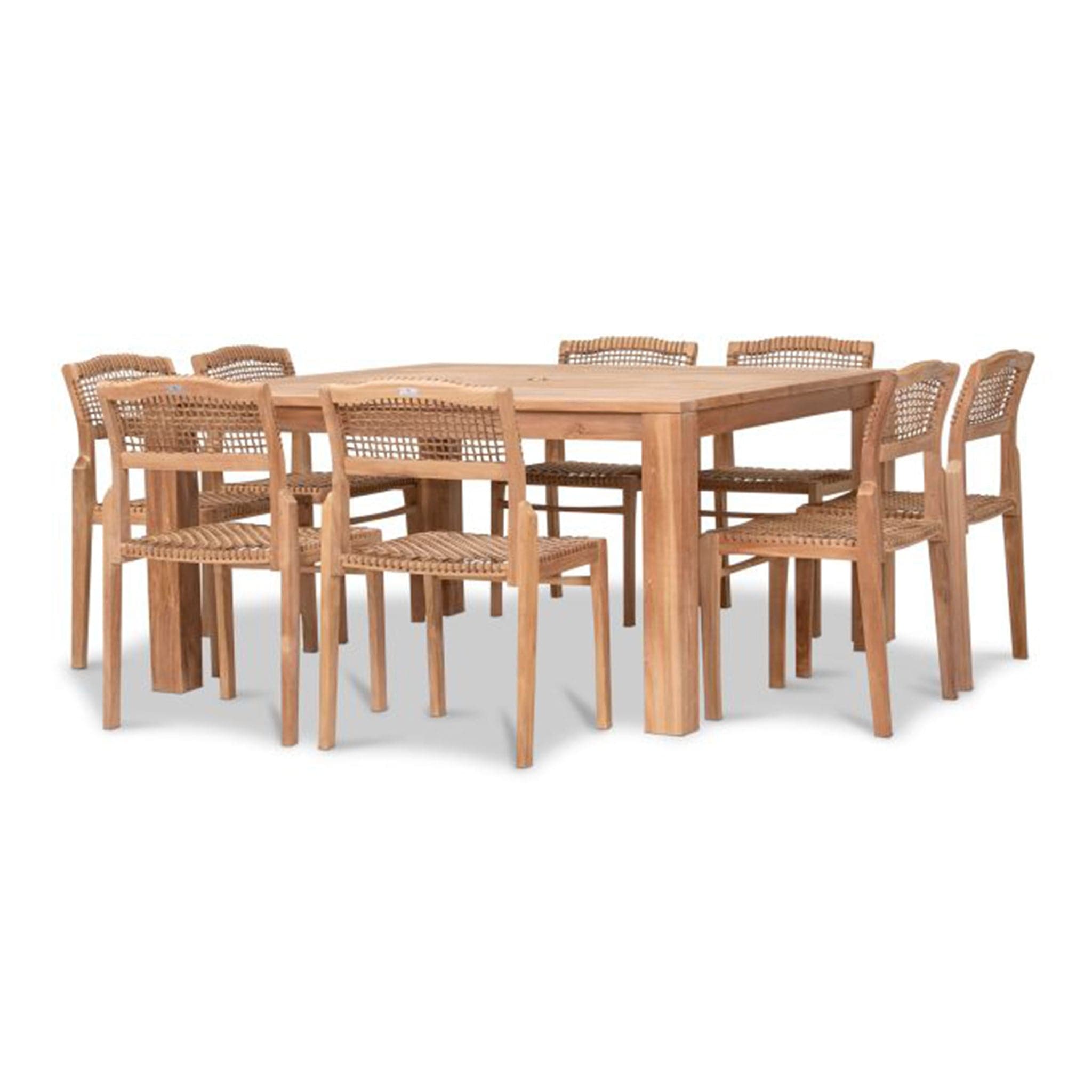 Sands 9 Piece Square Dining Set