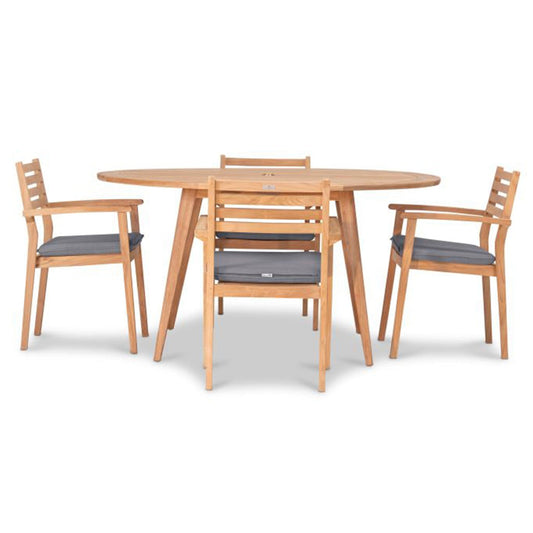  Sylvan 5 Piece Round Dining Set 