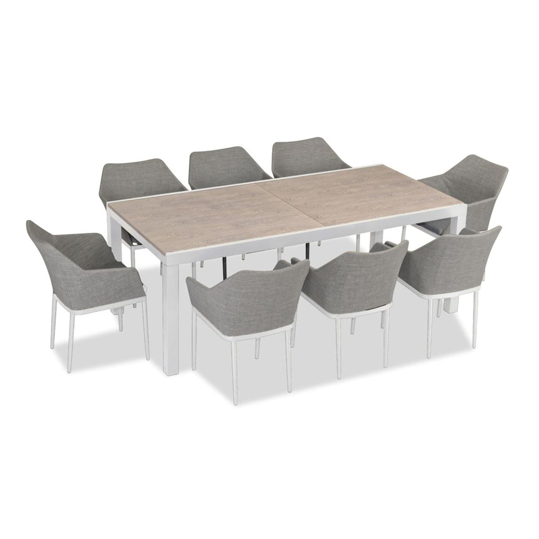 Tailor 9 Piece Extendable Dining Set