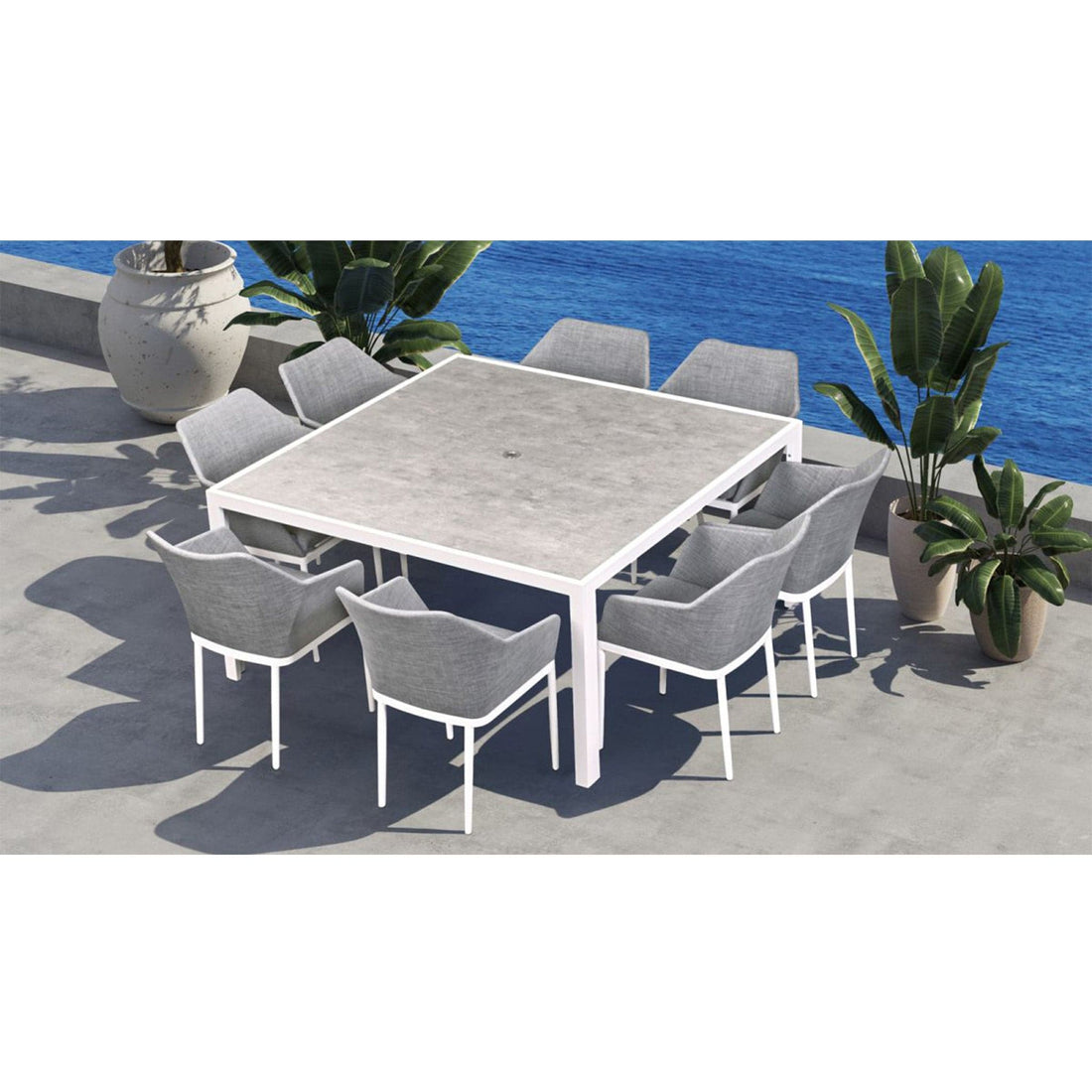 Tailor 9 Piece Square Dining Set