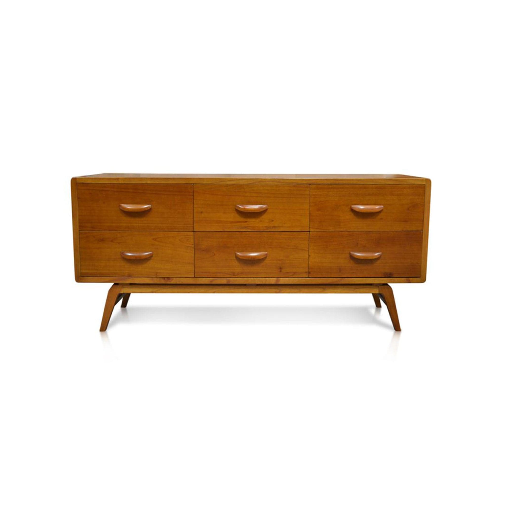 6 drawer short dresser Slide Logic 6 Drawer Low Boy Dresser
