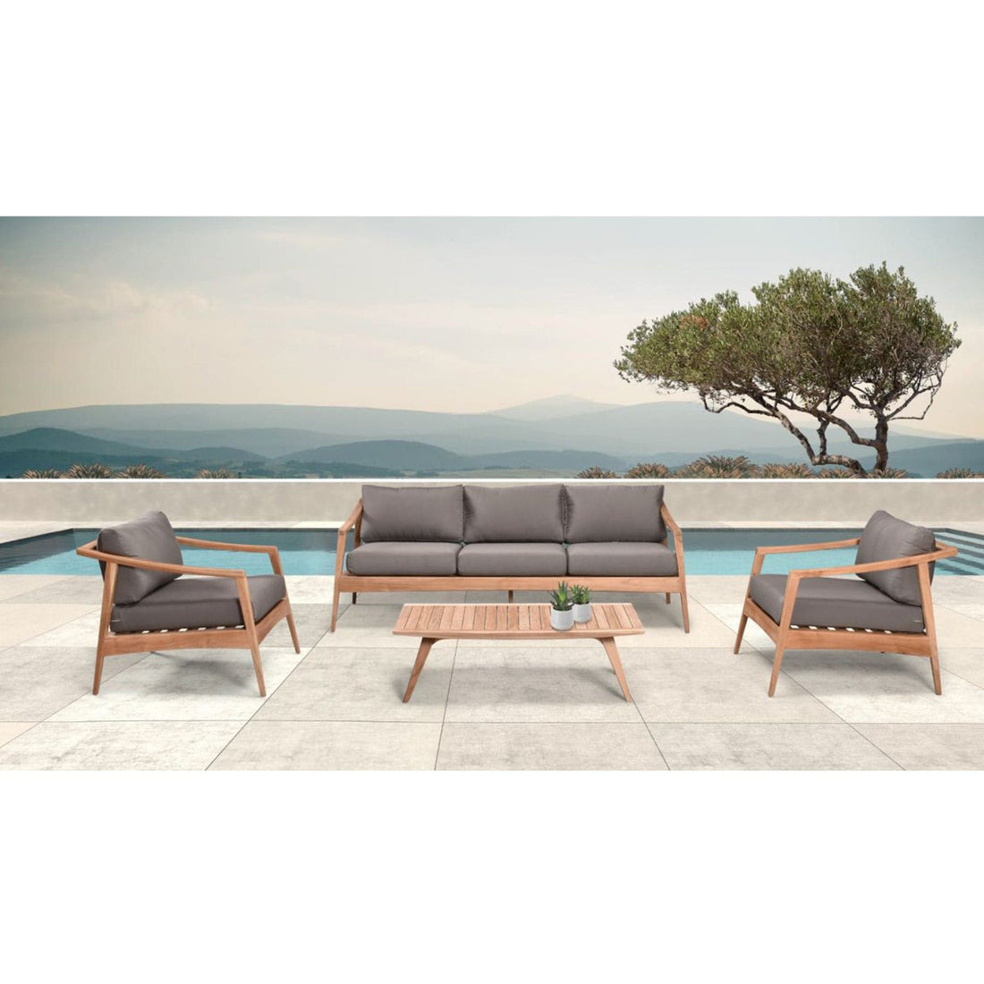 Tango 4 Piece Sofa Set