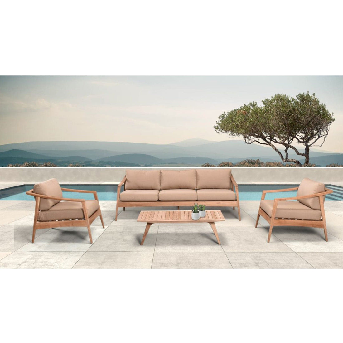 Tango 4 Piece Sofa Set