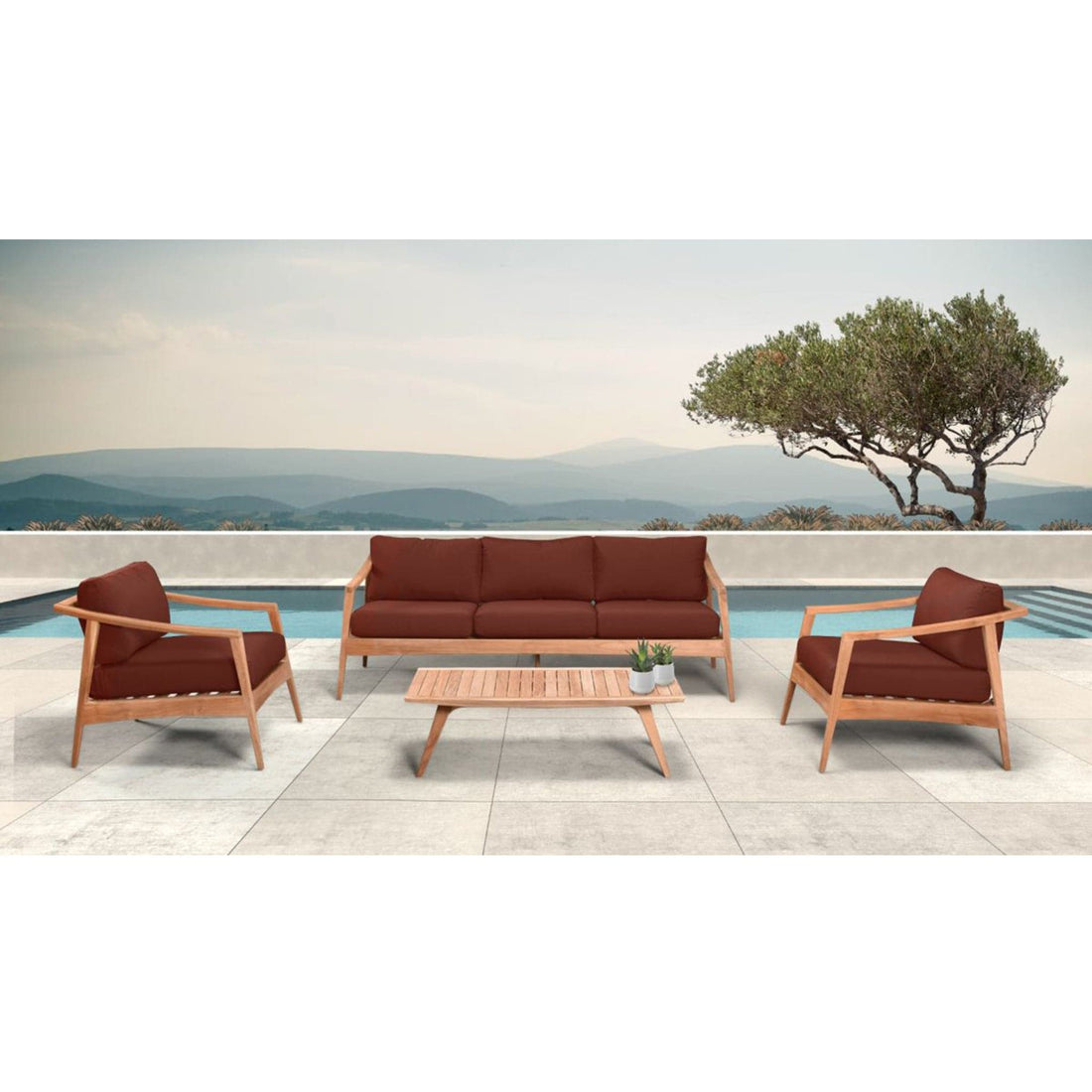 Tango 4 Piece Sofa Set