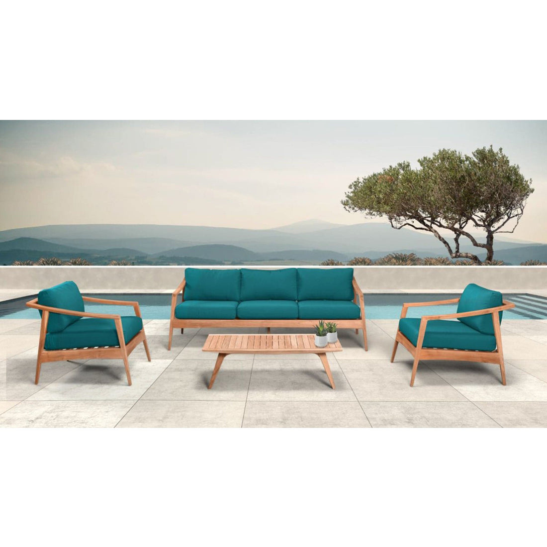 Tango 4 Piece Sofa Set