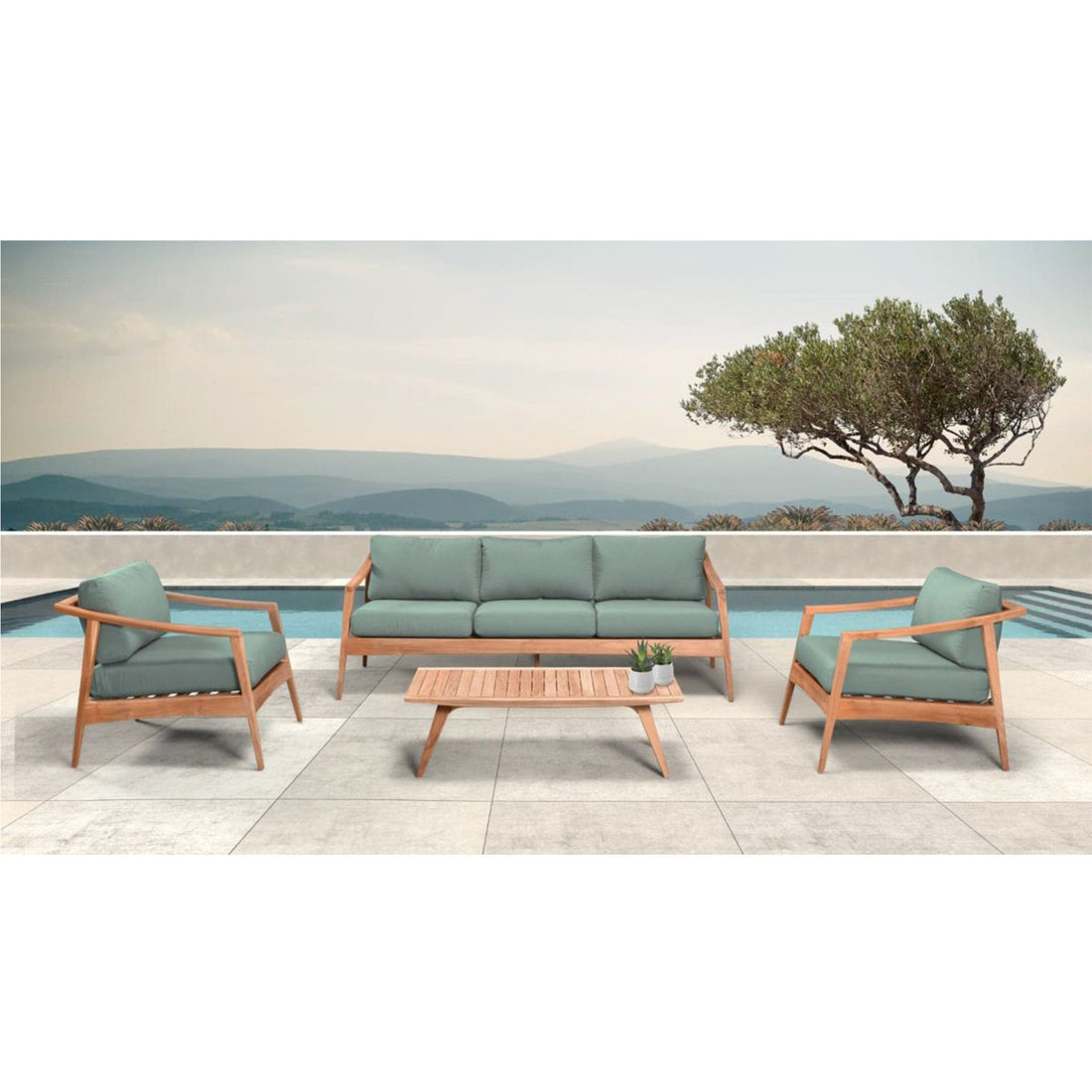 Tango 4 Piece Sofa Set