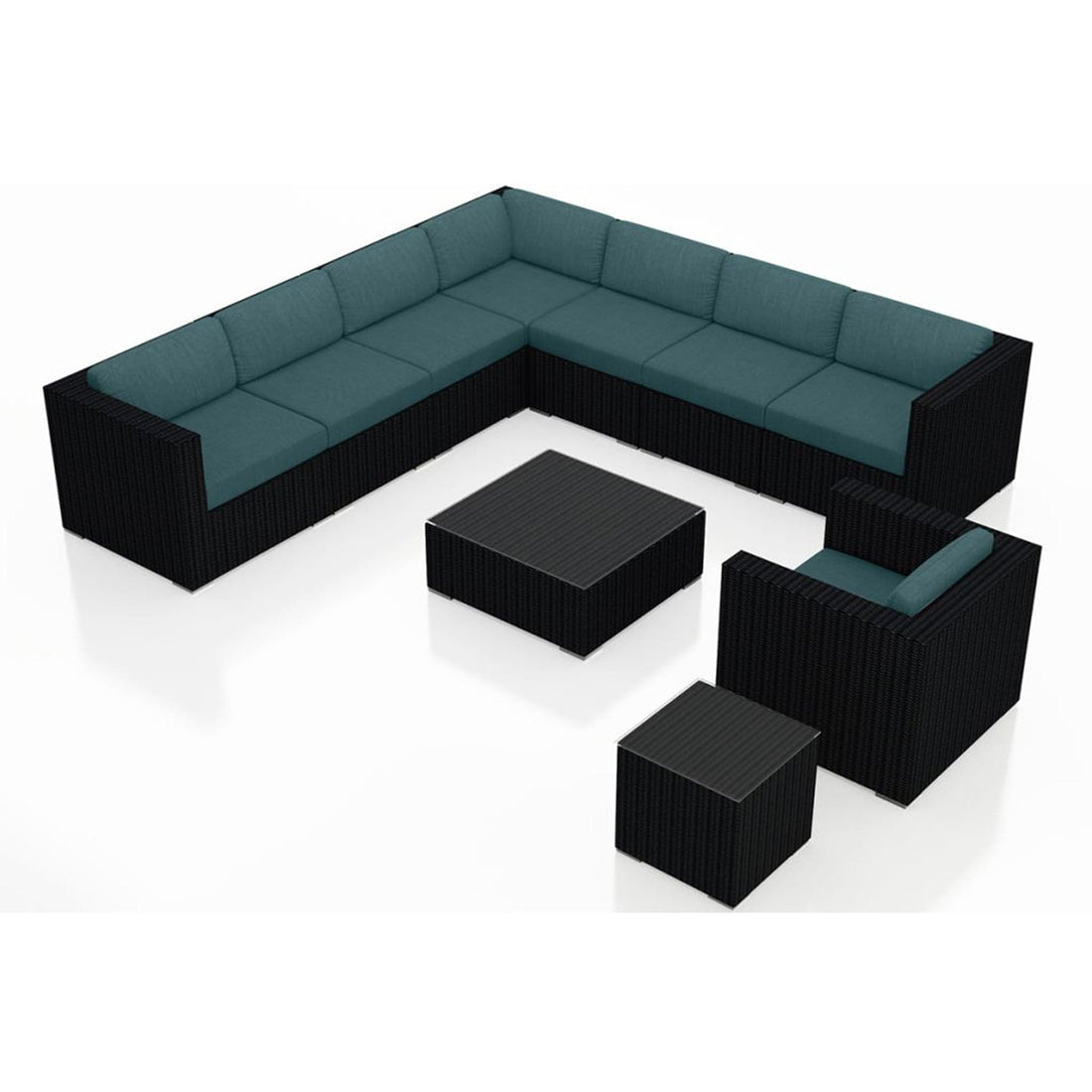 Urbana 10 Piece Club Chair Sectional Set