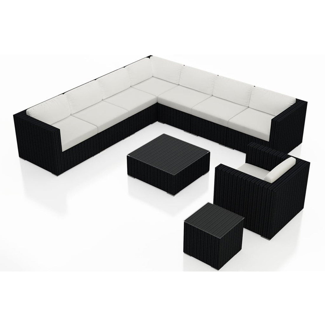 Urbana 10 Piece Club Chair Sectional Set