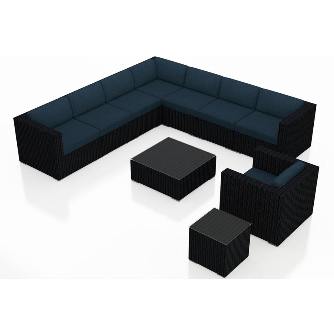 Urbana 10 Piece Club Chair Sectional Set