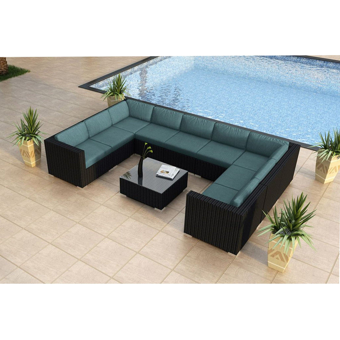 Urbana 10 Piece Surround Sectional Set