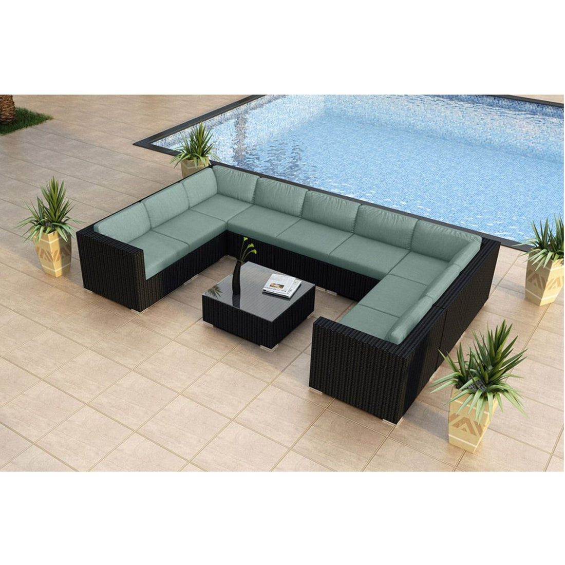 Urbana 10 Piece Surround Sectional Set