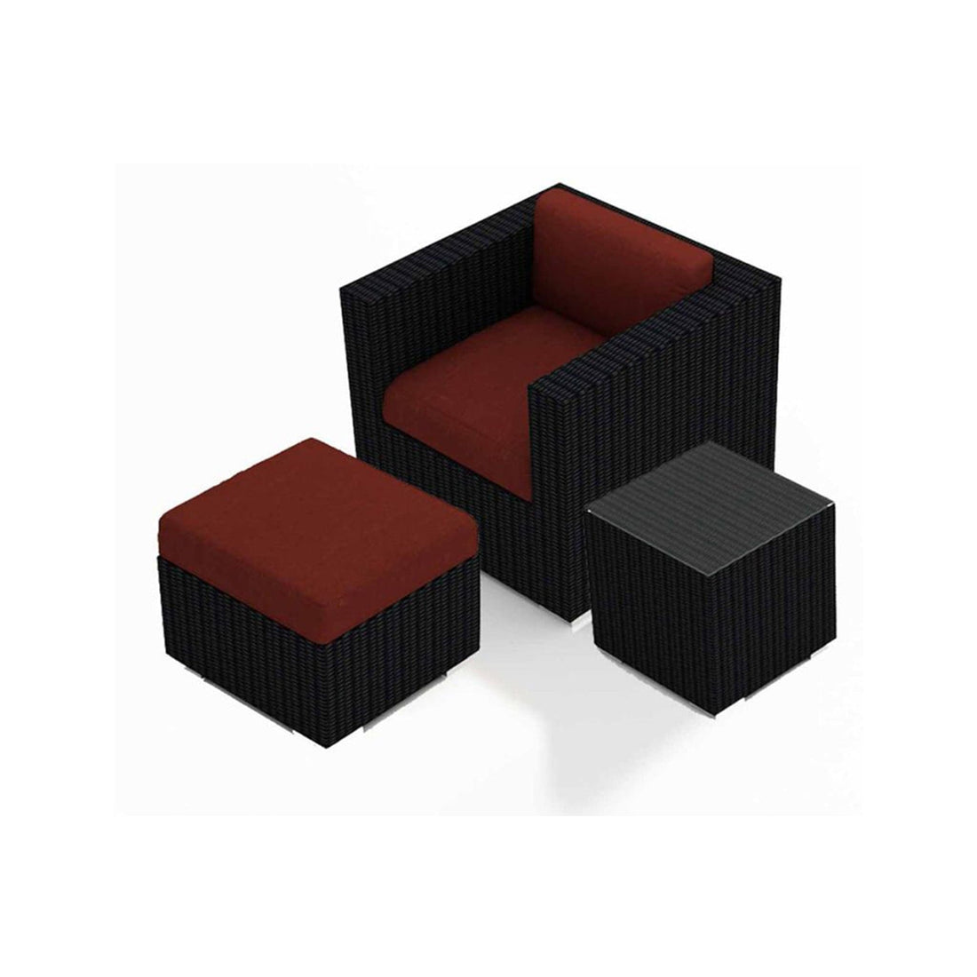 Urbana 3 Piece Club Chair Set