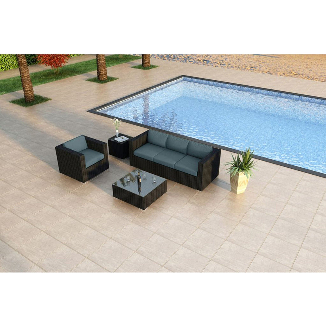 Urbana 3 Piece Sofa Set