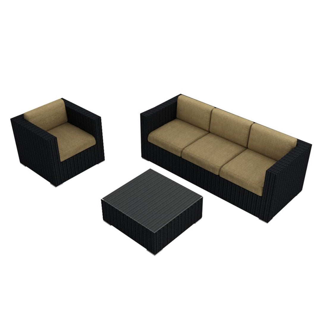 Urbana 3 Piece Sofa Set