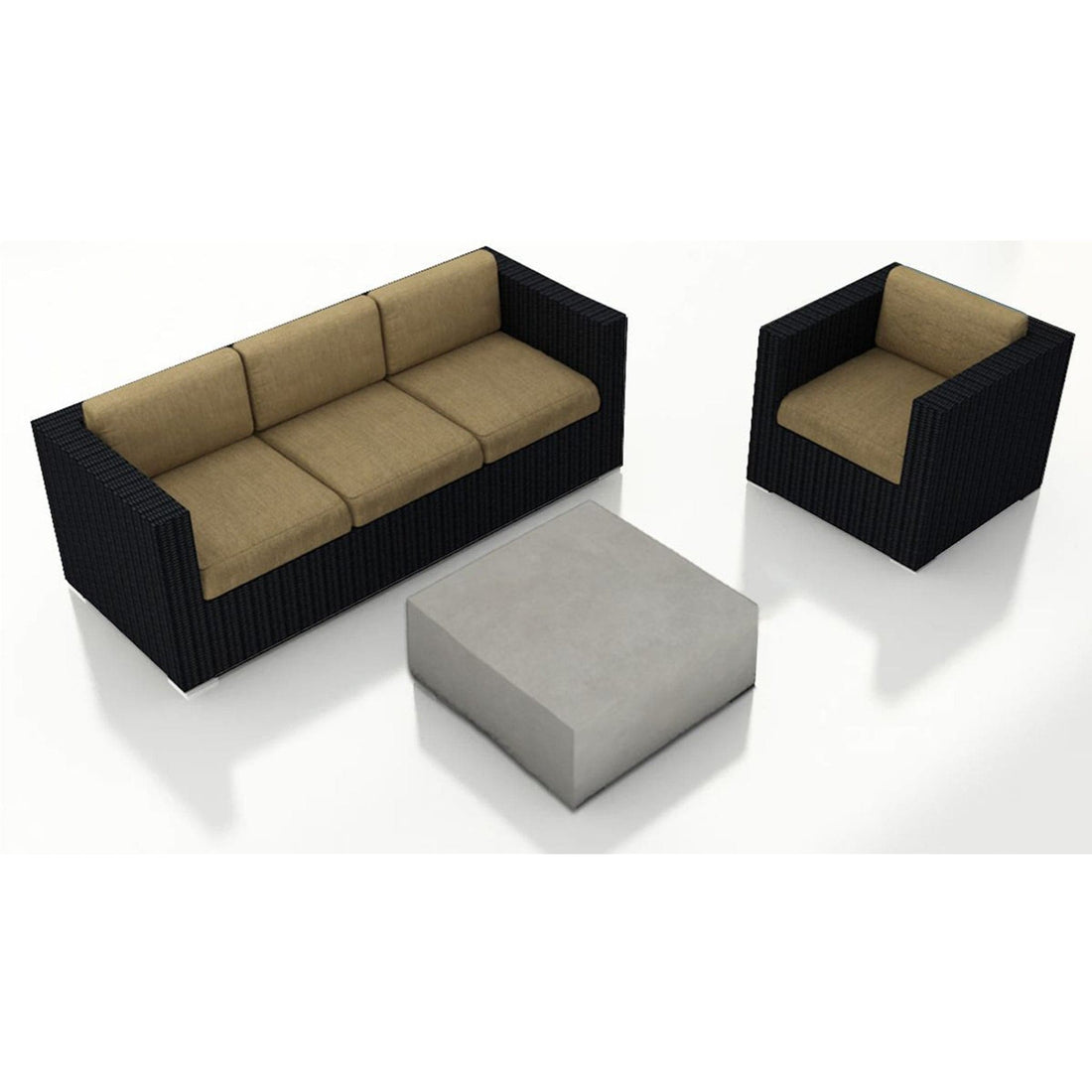 Urbana Mason 3 Piece Sofa Set