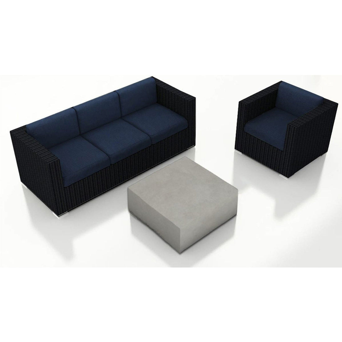 Urbana Mason 3 Piece Sofa Set