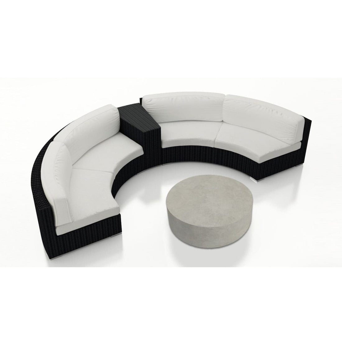 Urbana Mason 4 Piece Curve Sectional Set