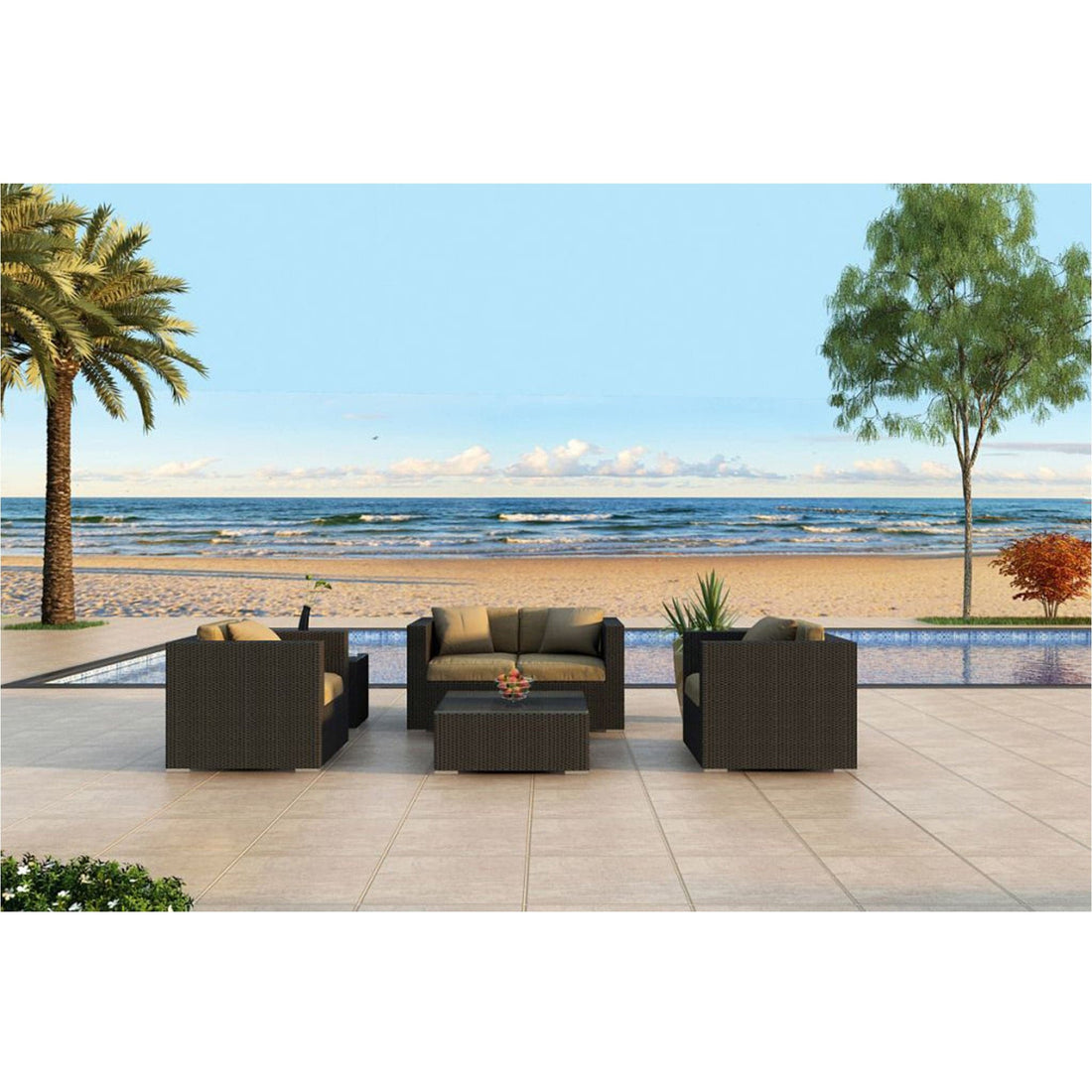 Urbana 4 Piece Sofa Set