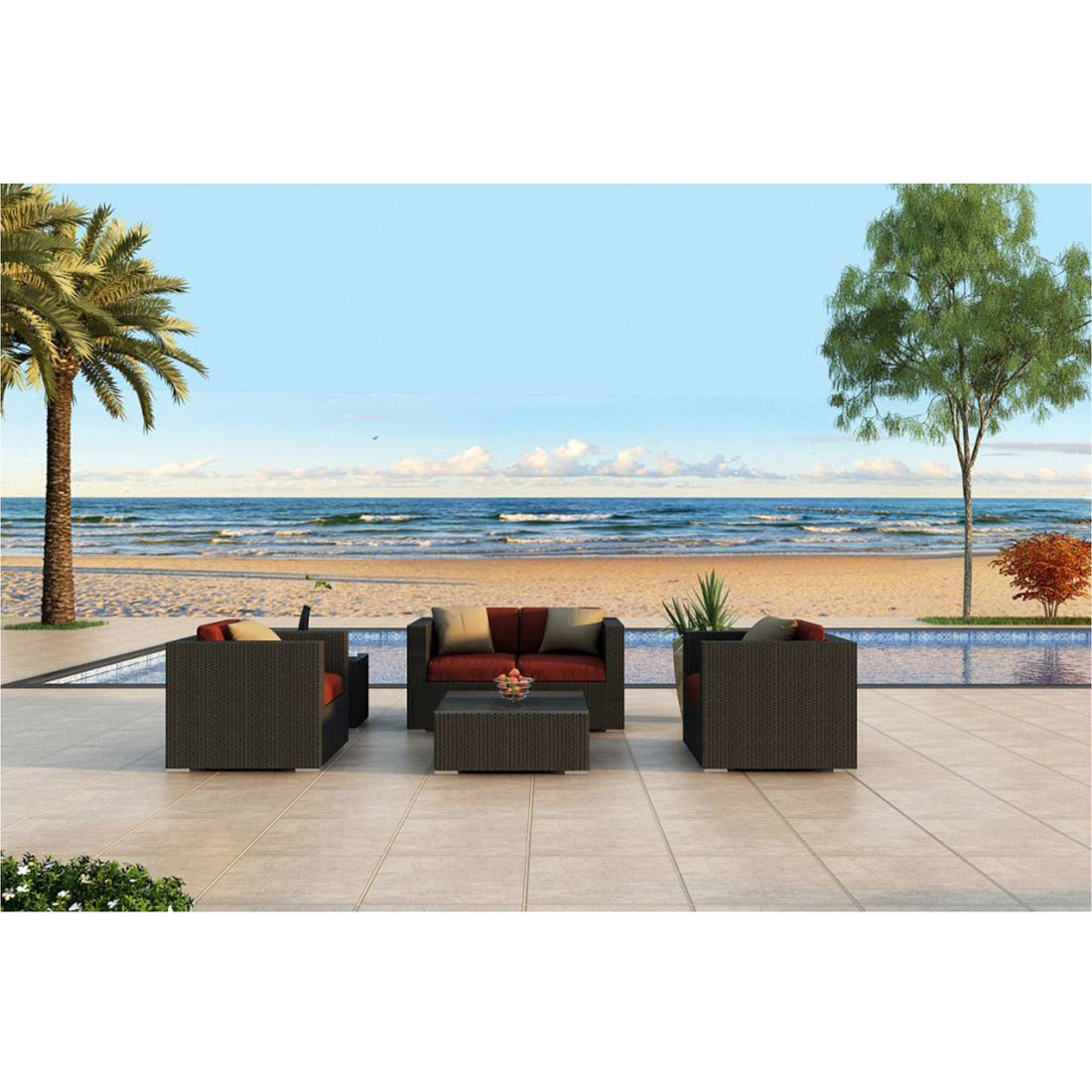 Urbana 4 Piece Sofa Set