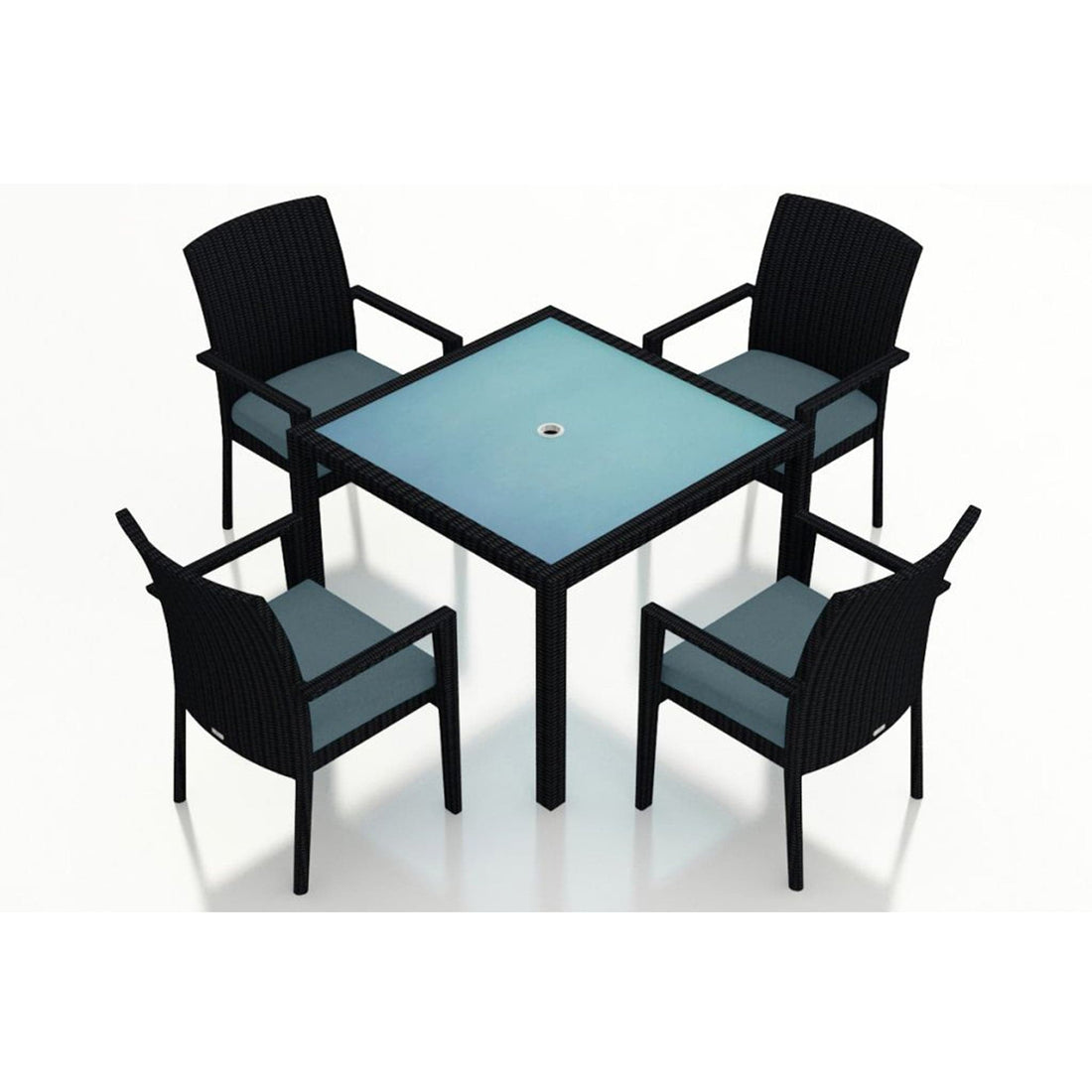 Urbana 5 Piece Arm Dining Set