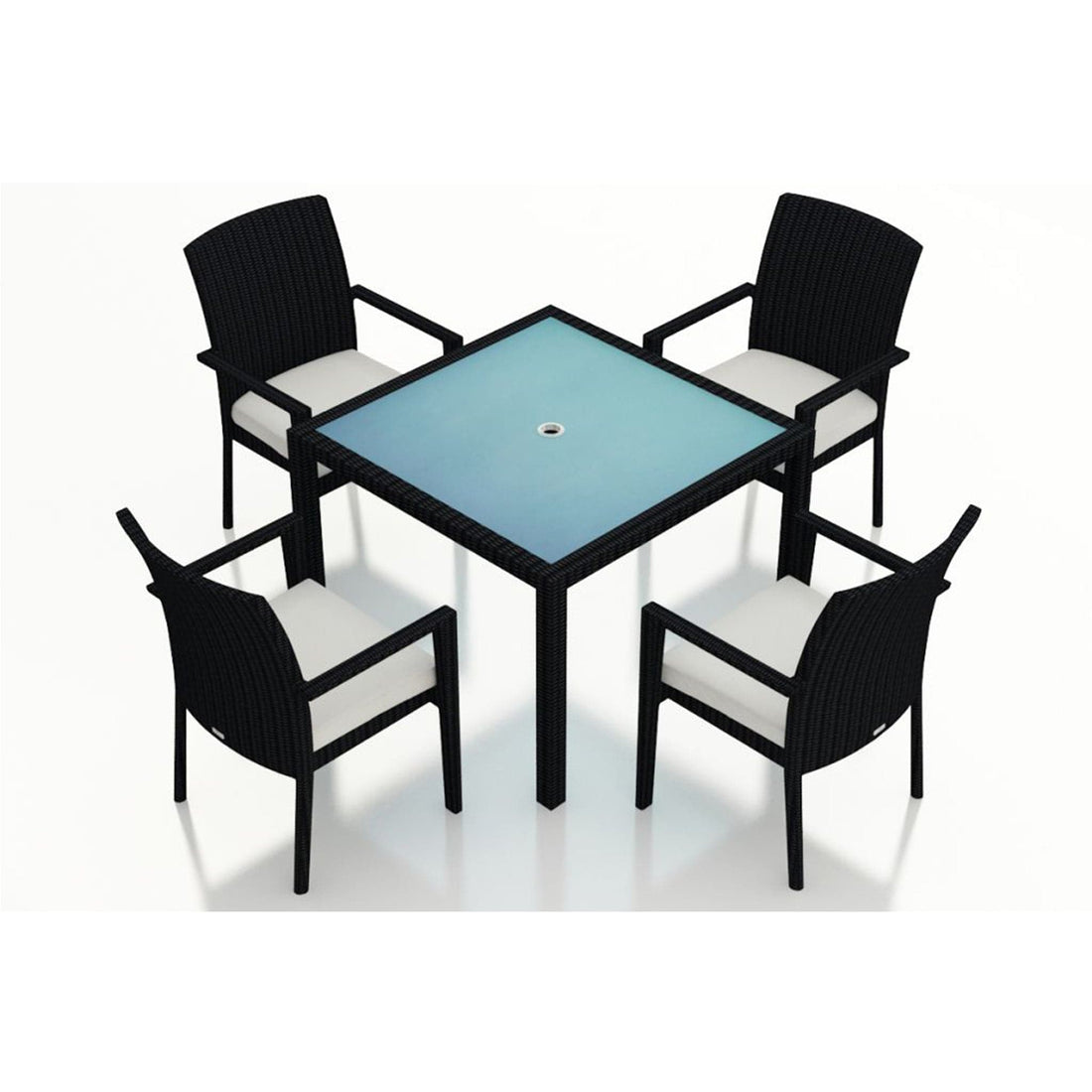 Urbana 5 Piece Arm Dining Set