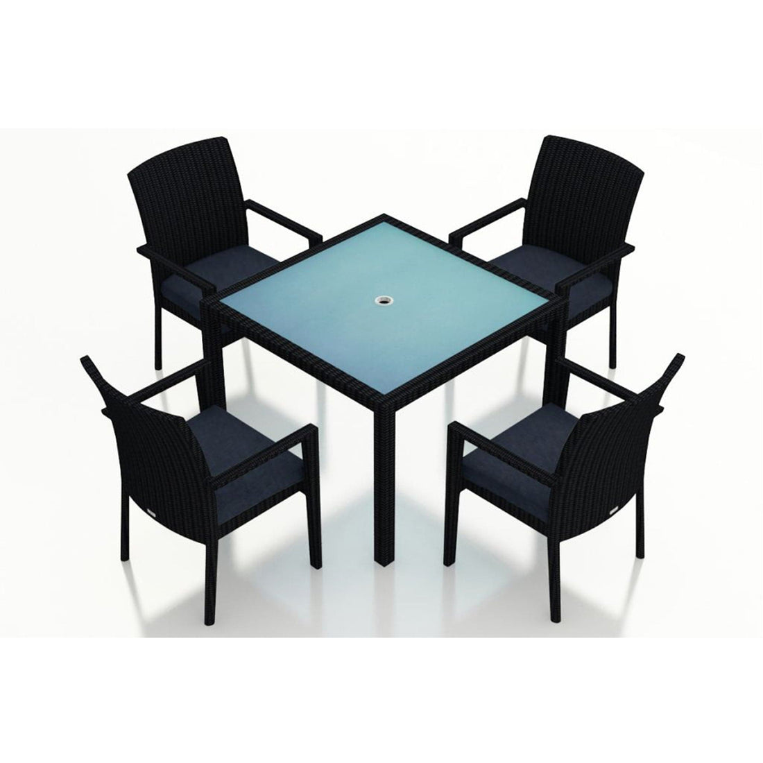 Urbana 5 Piece Arm Dining Set