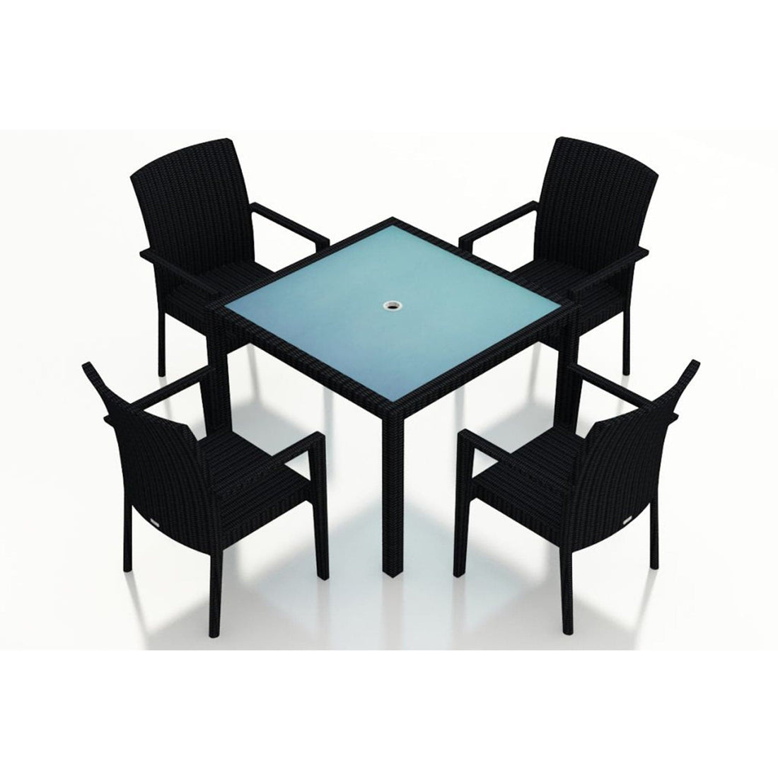 Urbana 5 Piece Arm Dining Set