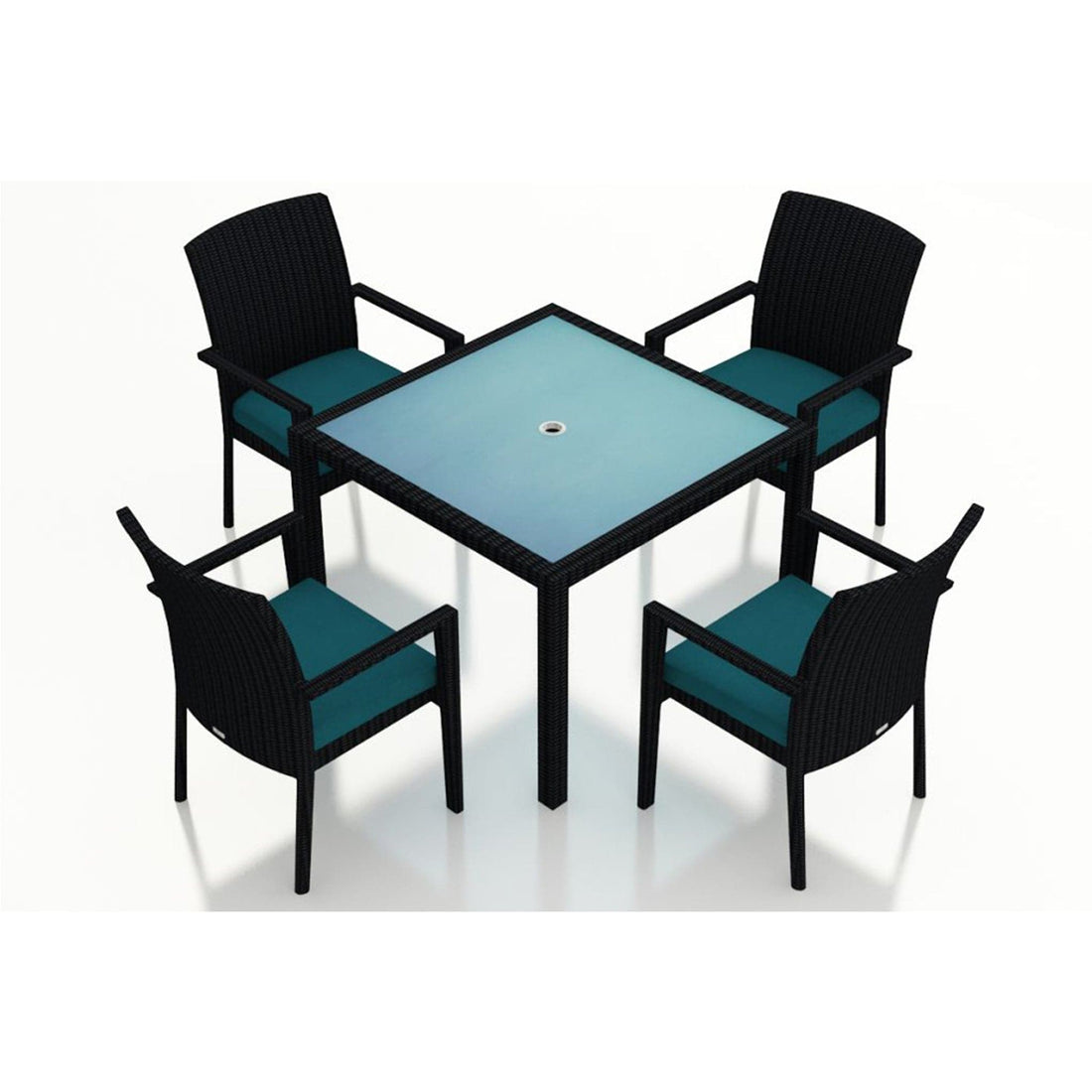 Urbana 5 Piece Arm Dining Set