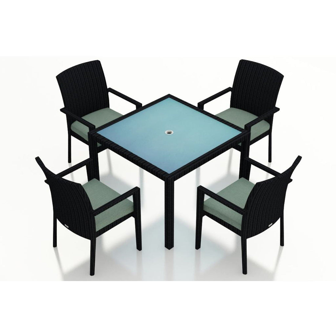 Urbana 5 Piece Arm Dining Set