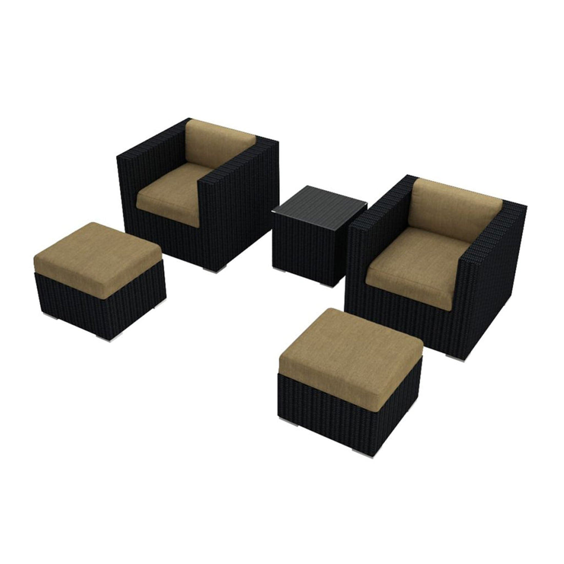 Urbana 5 Piece Club Chair Set