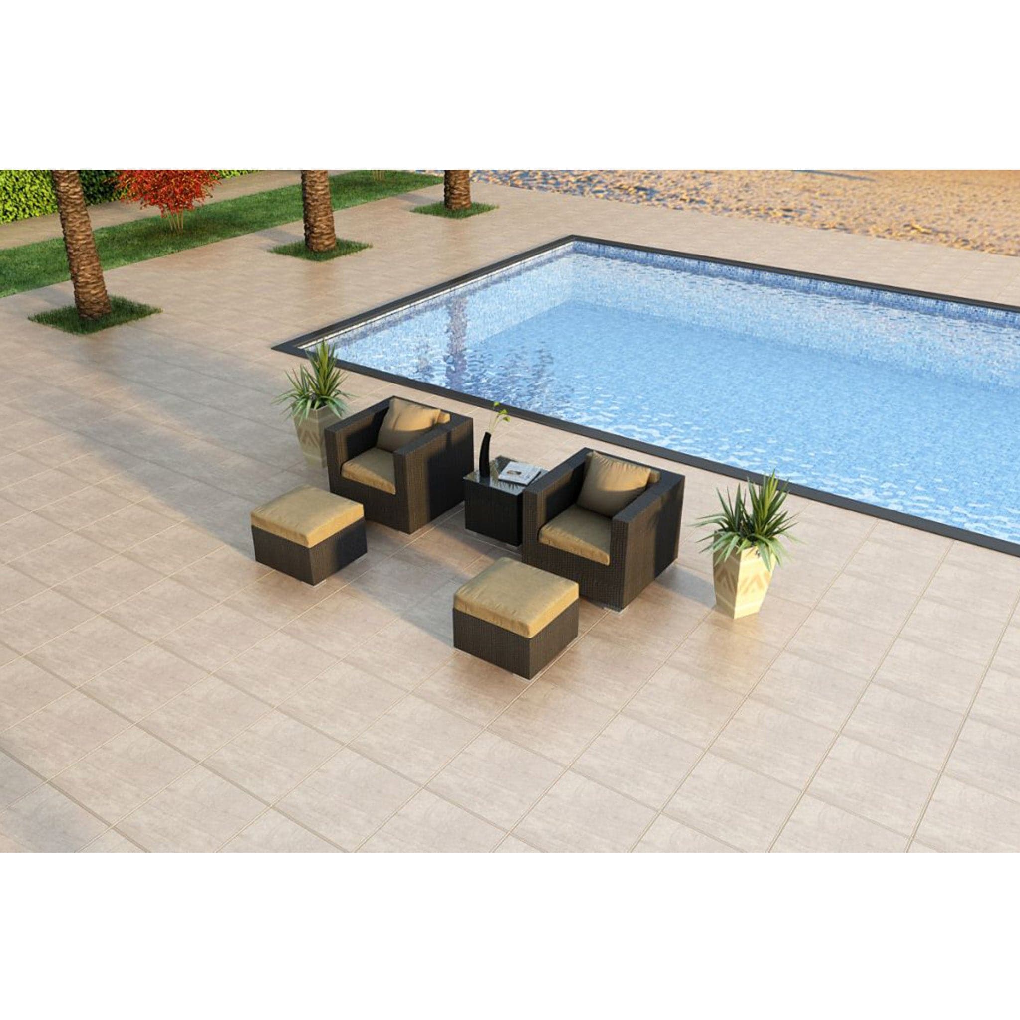 Urbana 5 Piece Club Chair Set