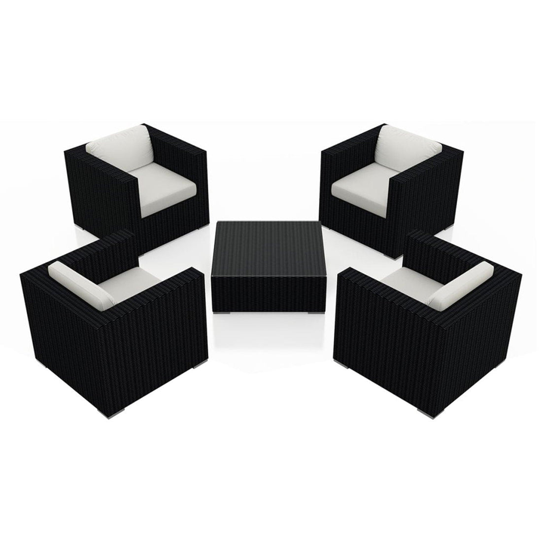 Urbana 5 Piece 4-Seat Club Chair Set