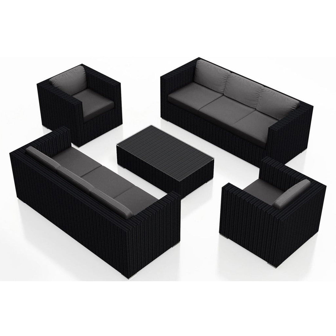 Urbana 5 Piece Double Sofa Set