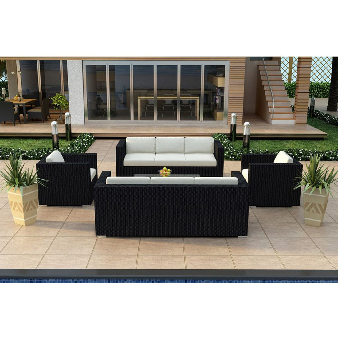 Urbana 5 Piece Double Sofa Set