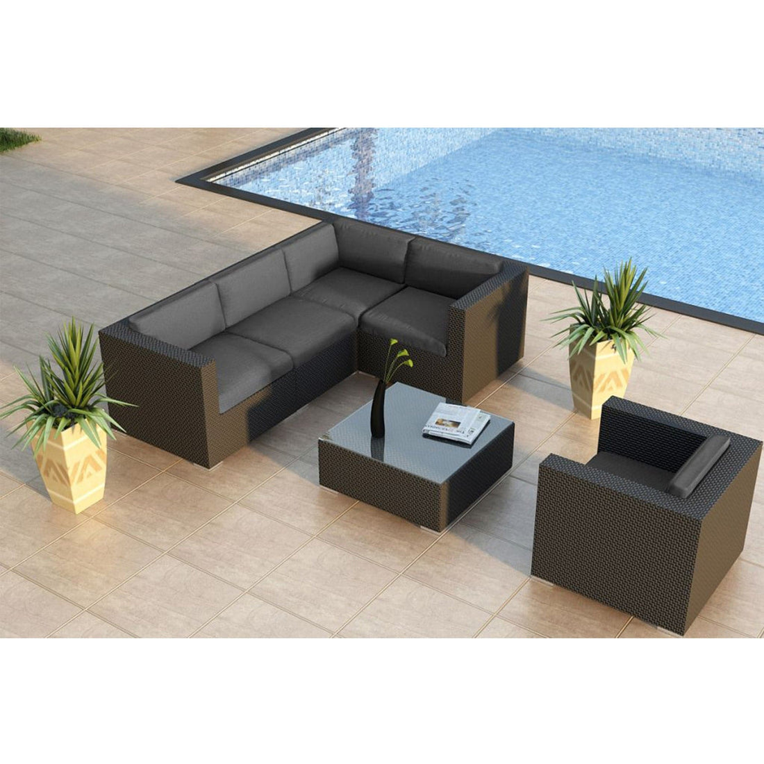 Urbana 5 Piece Sectional Set