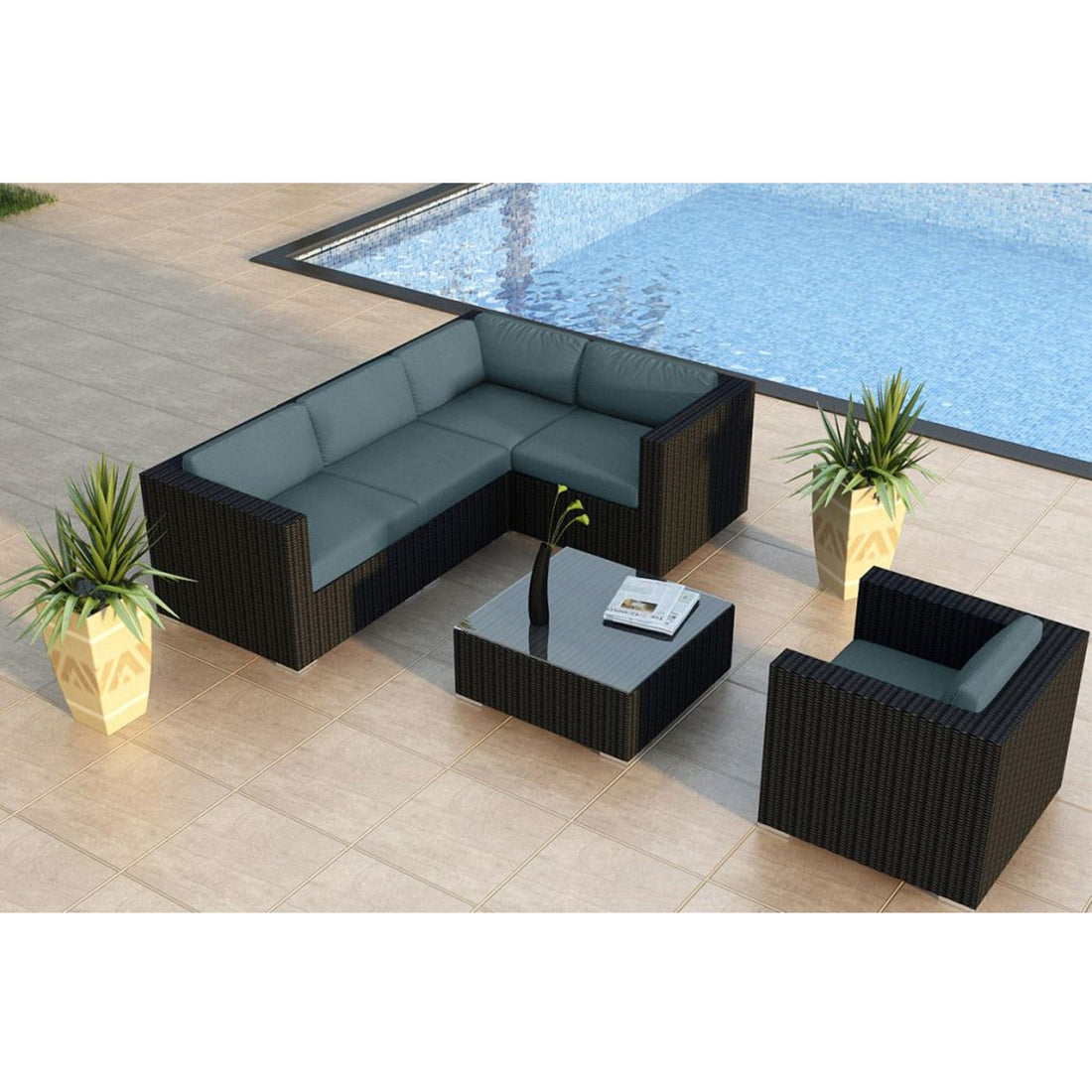 Urbana 5 Piece Sectional Set