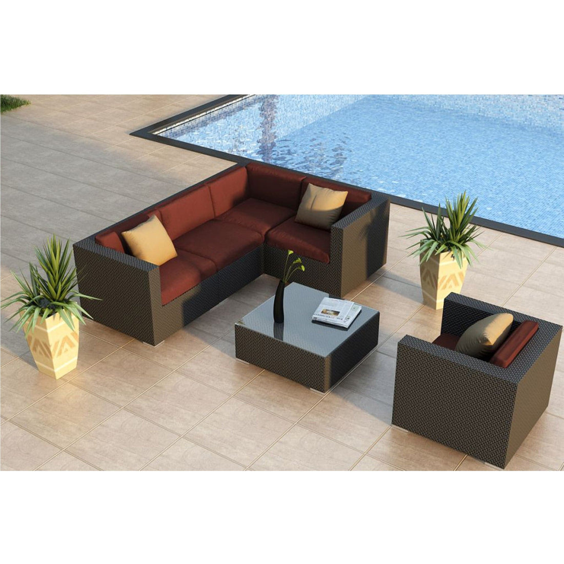 Urbana 5 Piece Sectional Set