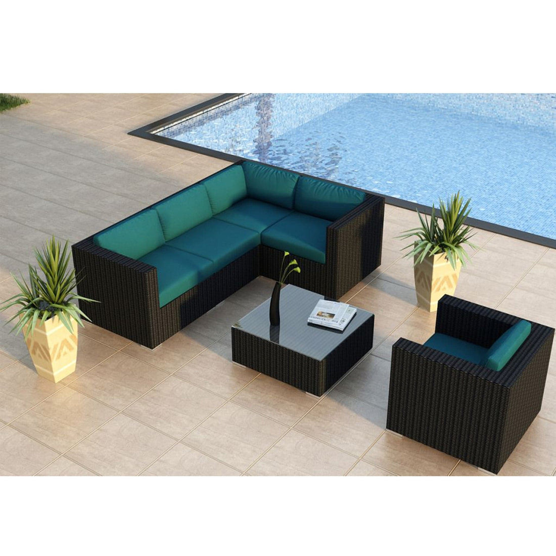 Urbana 5 Piece Sectional Set