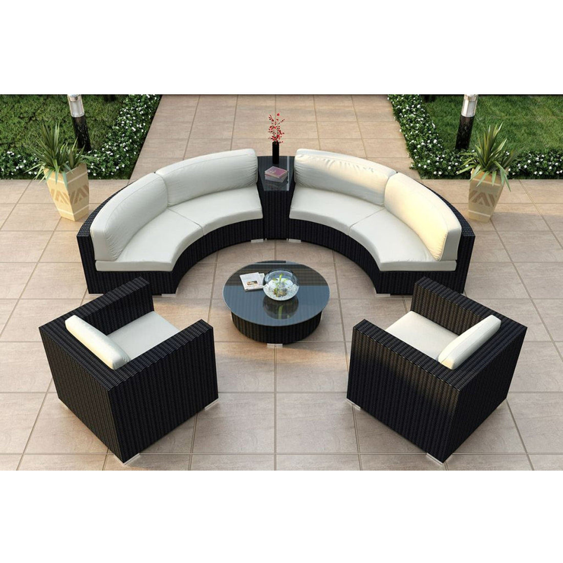 Urbana 6 Piece Curve Sectional Set