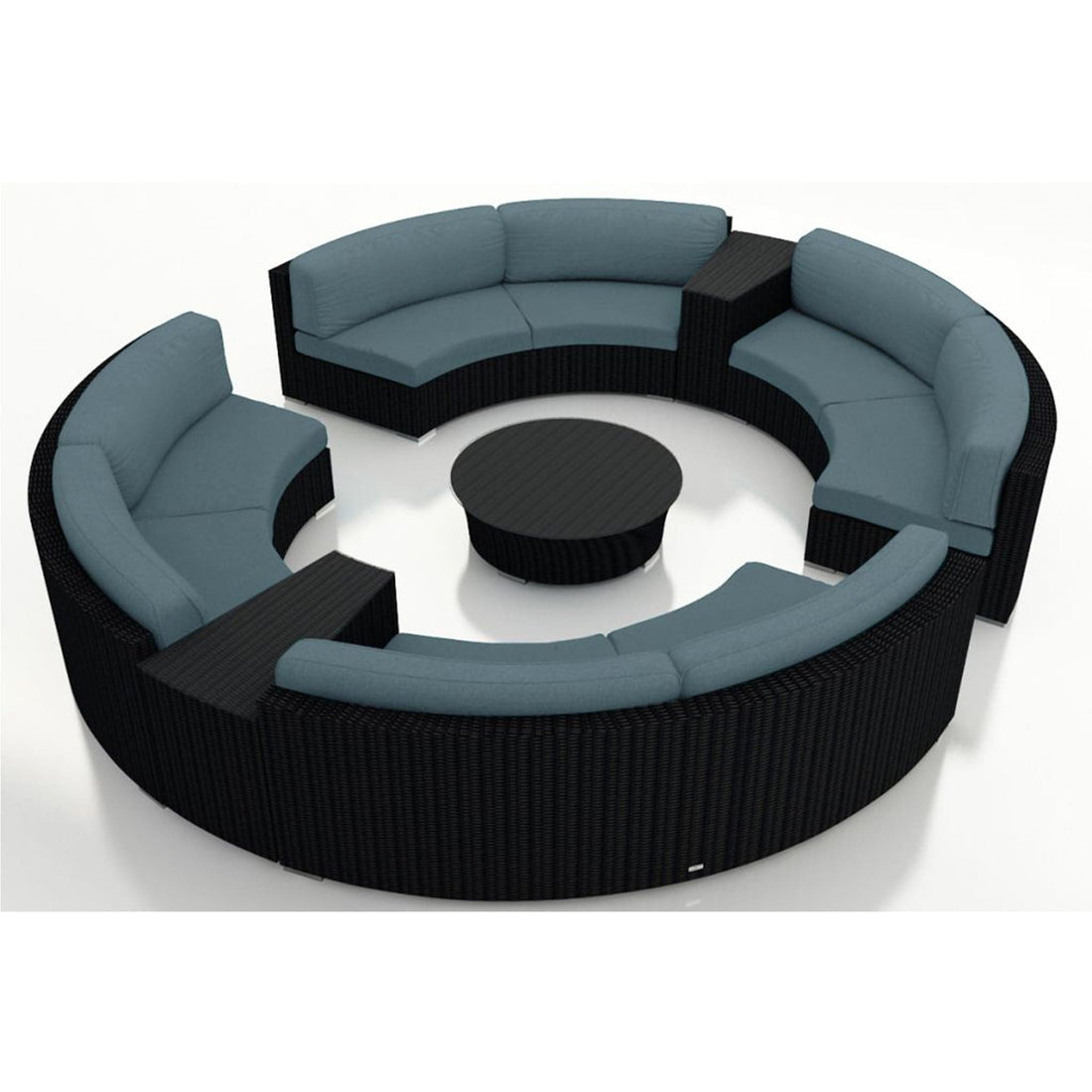 Urbana 7 Piece Curve Sectional Set