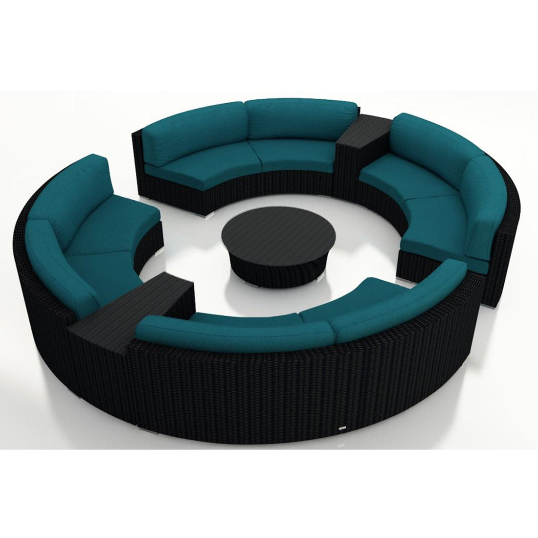 Urbana 7 Piece Curve Sectional Set