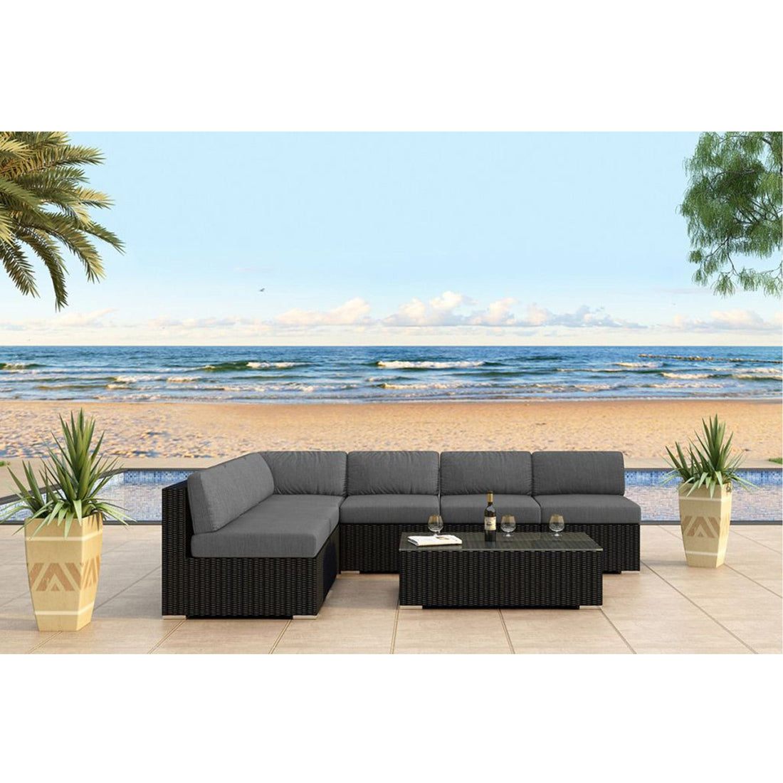 Urbana 7 Piece Sectional Set