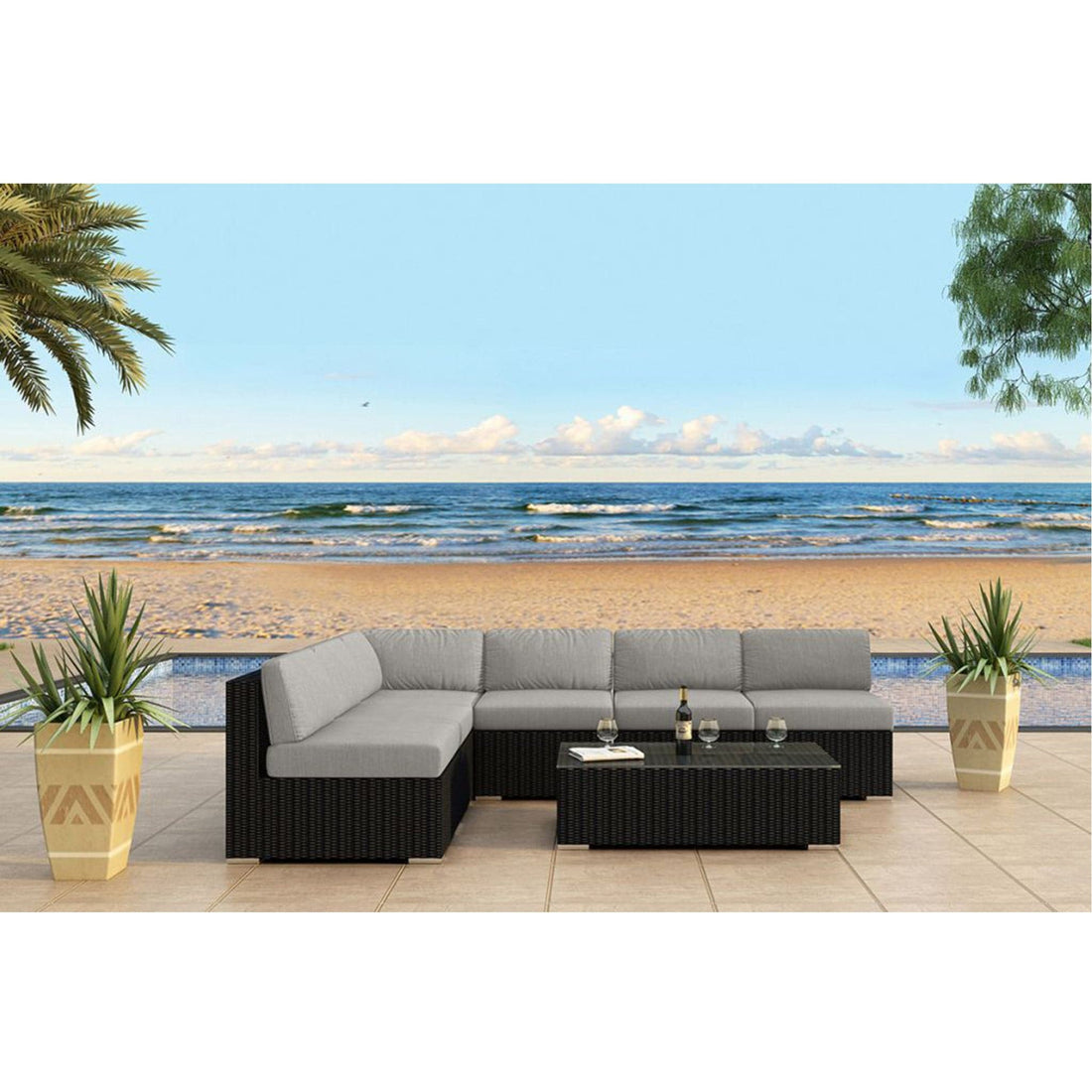 Urbana 7 Piece Sectional Set