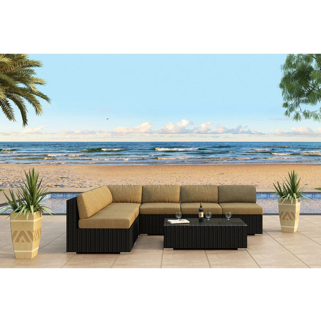 Urbana 7 Piece Sectional Set